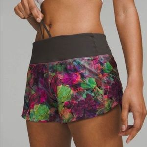 Lululemon Speed Up Mid-Rise Lined Short 4”